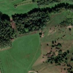 Satellite imagery of [Vlachovice] church t., CZ