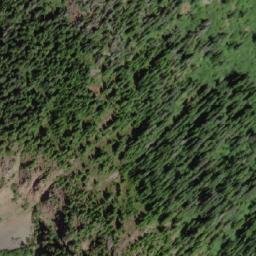 Satellite imagery of Mount McQuillan, CA
