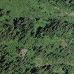 Satellite imagery of Mount McQuillan, CA