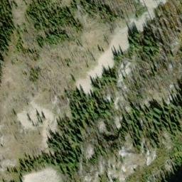 Satellite imagery of Mount Waldie, CA