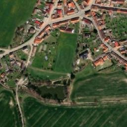 Satellite imagery of [Bavorov] church t, CZ