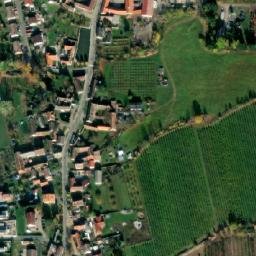 Satellite imagery of [Chelčice] church t., CZ
