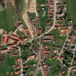 Satellite imagery of [Nákří] church t., CZ