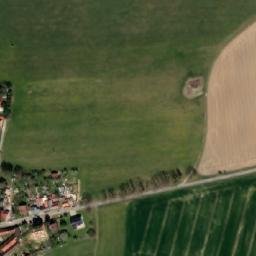 Satellite imagery of [Nákří] church t., CZ