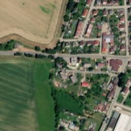 Satellite imagery of [Kunžak] church t., CZ