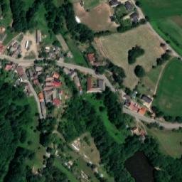 Satellite imagery of [Kunžak] church t., CZ