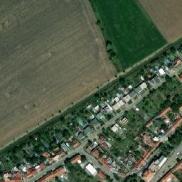 Satellite imagery of [Šaratice] church t., CZ