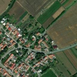Satellite imagery of [Šaratice] church t., CZ