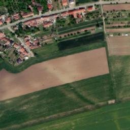 Satellite imagery of [Heršpice] church t., CZ