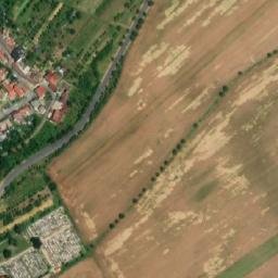 Satellite imagery of [Jalubí] church t., CZ