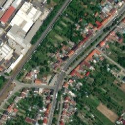 Satellite imagery of Hame [Babice u Uherského Hradiště] factory chimney, CZ