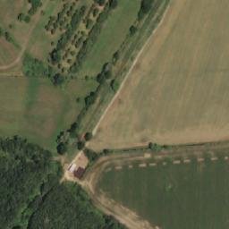 Satellite imagery of Topolna transmitter, Mast South, CZ