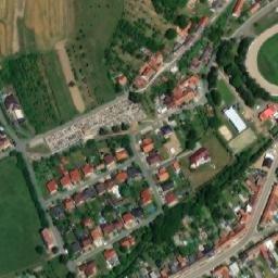 Satellite imagery of [Březolupy] church t., CZ