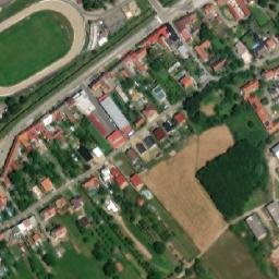 Satellite imagery of [Březolupy] church t., CZ