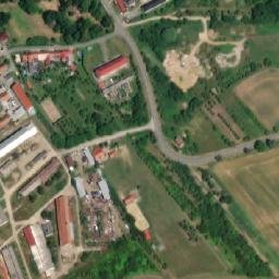 Satellite imagery of [Březolupy] church t., CZ
