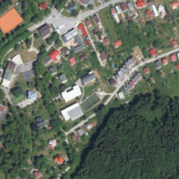 Satellite imagery of boundary_stone, SK