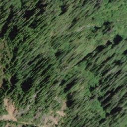 Satellite imagery of Mount McQuillan, CA