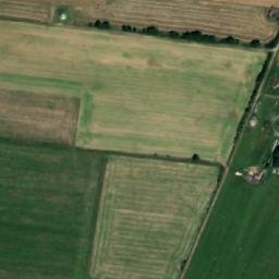 Satellite imagery of [Krasonice] church t., CZ