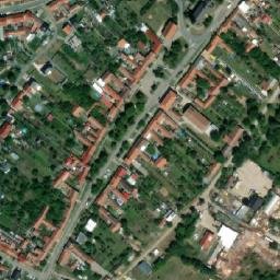 Satellite imagery of [Šaratice] church t., CZ