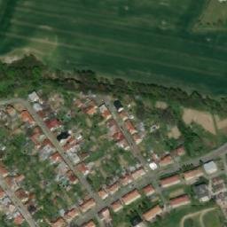 Satellite imagery of Koryna [Koryčany] furniture factory chimney, CZ