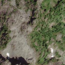 Satellite imagery of Mount McQuillan, CA