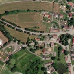Satellite imagery of [Člunek] church t., CZ