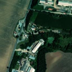 Satellite imagery of [Ivančice] brickyard chimney, CZ
