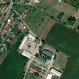 Satellite imagery of [Šaratice] church t., CZ