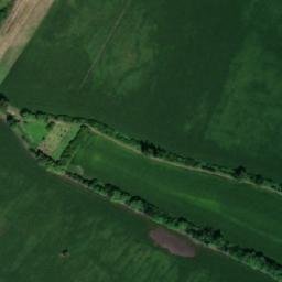 Satellite imagery of [Šaratice] church t., CZ