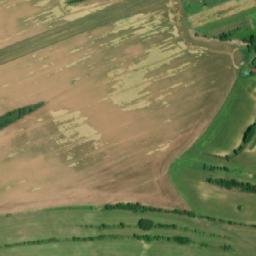 Satellite imagery of [Jalubí] church t., CZ