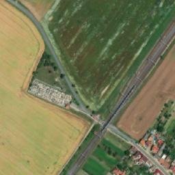 Satellite imagery of [Huštěnovice] church t., CZ