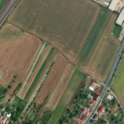 Satellite imagery of [Huštěnovice] church t., CZ