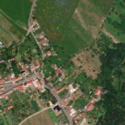 Satellite imagery of [Kelníky] water reservoir outlook t., CZ