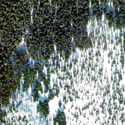 Satellite imagery of cairn, CA