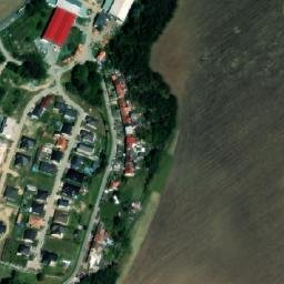 Satellite imagery of [Ivančice] brickyard chimney, CZ