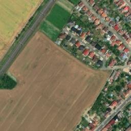 Satellite imagery of [Huštěnovice] church t., CZ