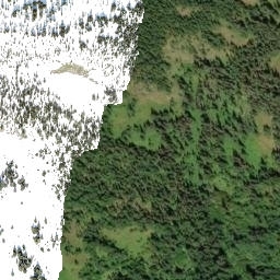 Satellite imagery of Mount Thurston, CA