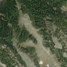 Satellite imagery of Klesilkwa Mountain, CA