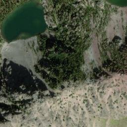 Satellite imagery of Langemarck Mountain, CA