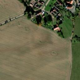 Satellite imagery of [Volfířov] church t., CZ