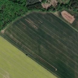 Satellite imagery of hraniční kámen německého řádu, PL