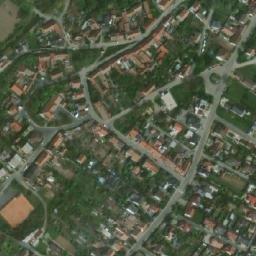 Satellite imagery of [Rebešovice] water t., CZ