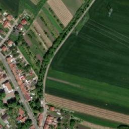 Satellite imagery of [Telnice u Brna] church t., CZ