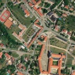 Satellite imagery of Bazilika sv. Cyrila a Metoděje [Velehrad] church t., CZ