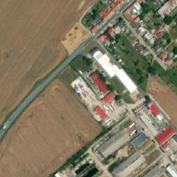 Satellite imagery of [Huštěnovice] church t., CZ