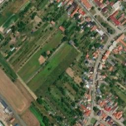 Satellite imagery of [Huštěnovice] church t., CZ
