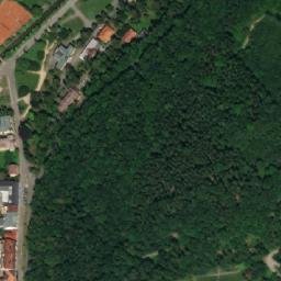 Satellite imagery of [Luhačovice] church t., CZ