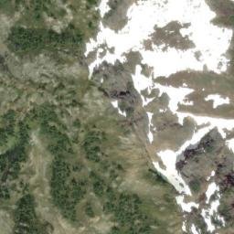 Satellite imagery of Klesilkwa Mountain, CA
