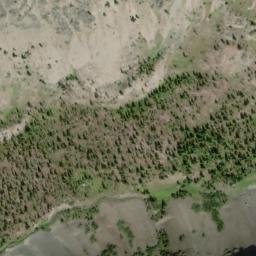 Satellite imagery of Langemarck Mountain, CA