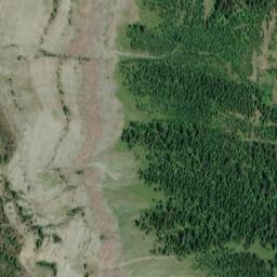 Satellite imagery of South Kootenay Pass, CA
